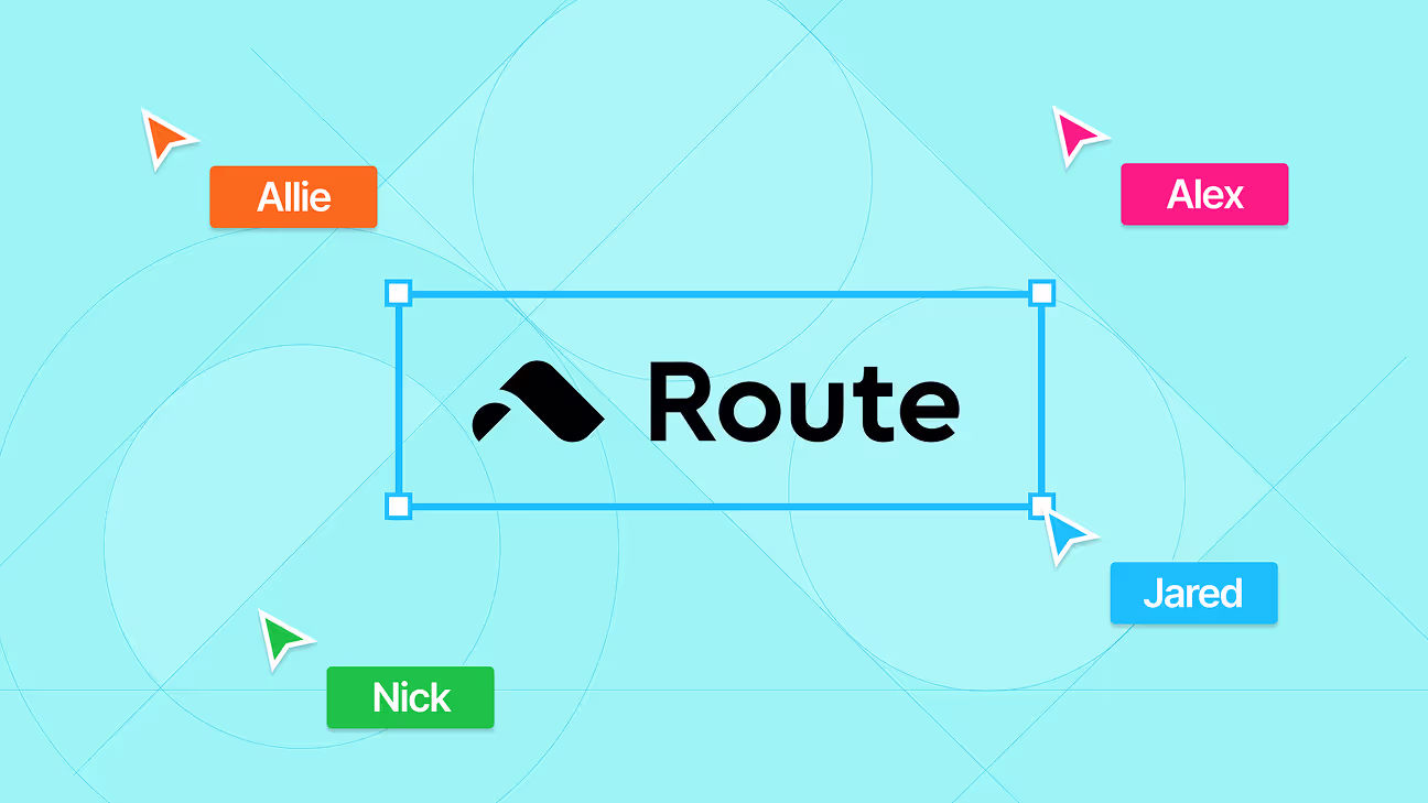 Route design system components, tokens and brand guidelines